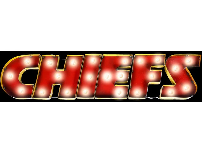 Imperial USA NFL Lighted Recycled Metal Sign - Image 12