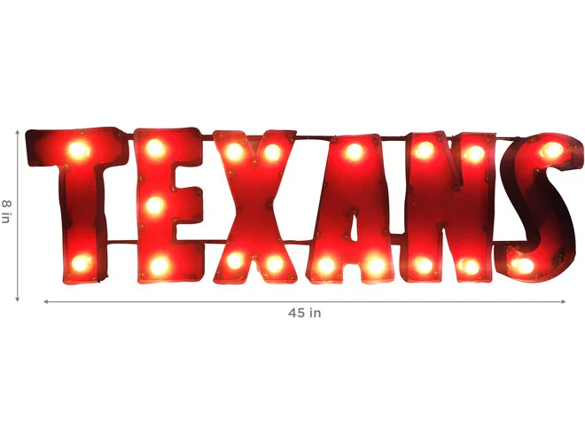 Imperial USA NFL Lighted Recycled Metal Sign - Image 29