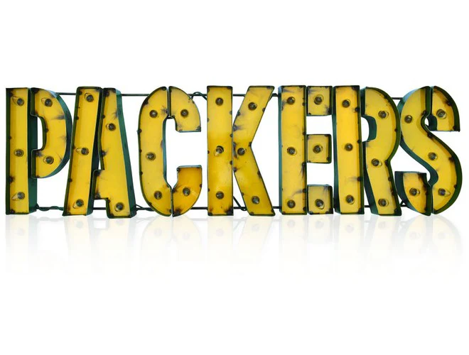 Imperial USA NFL Lighted Recycled Metal Sign - Image 30