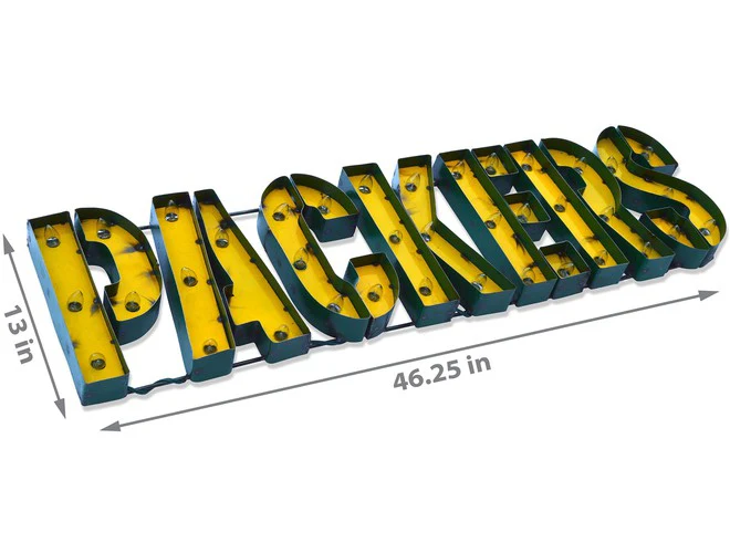 Imperial USA NFL Lighted Recycled Metal Sign - Image 31