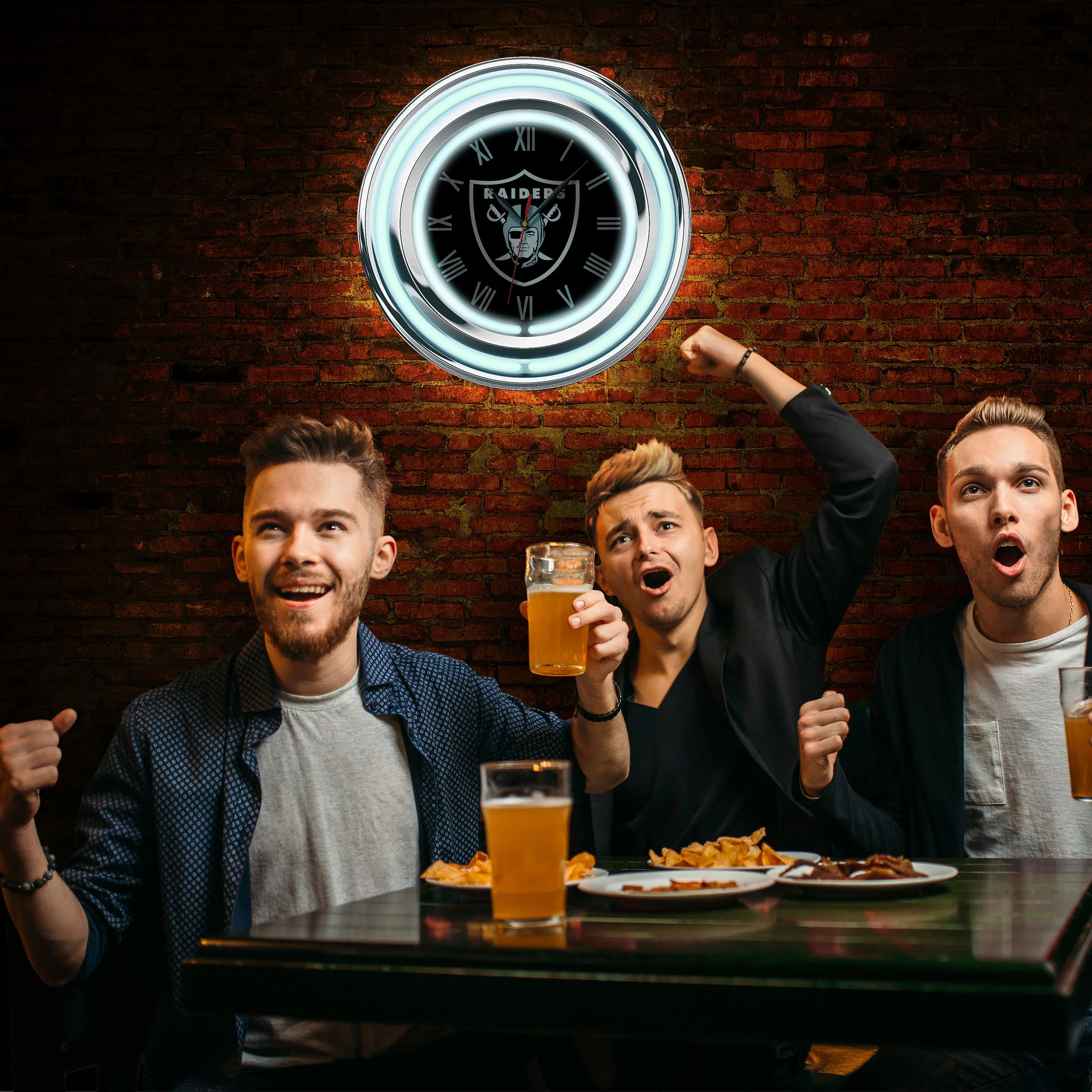 Officially Licensed NFL 15" Neon Clocks - Image 32