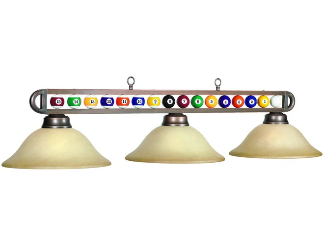 Ram Gameroom Products Billiard Balls Three-Light Pool Table Light - Image 3