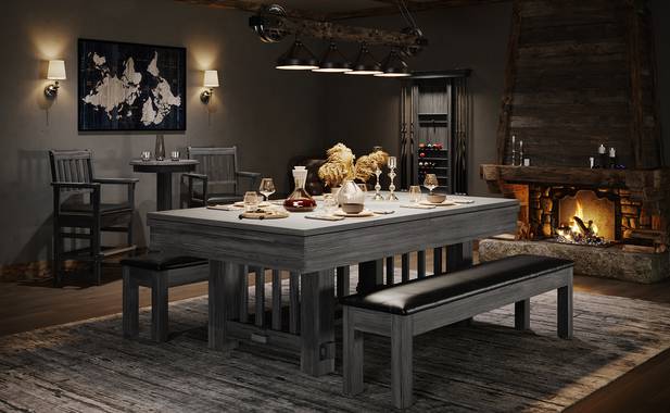 Spencer Marston Cheyenne Dining Pool Table - Image 6